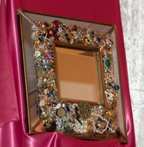 Heidi Marble - Pink Luncheon Mirror