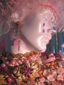Heidi Marble's jeweled mannequin